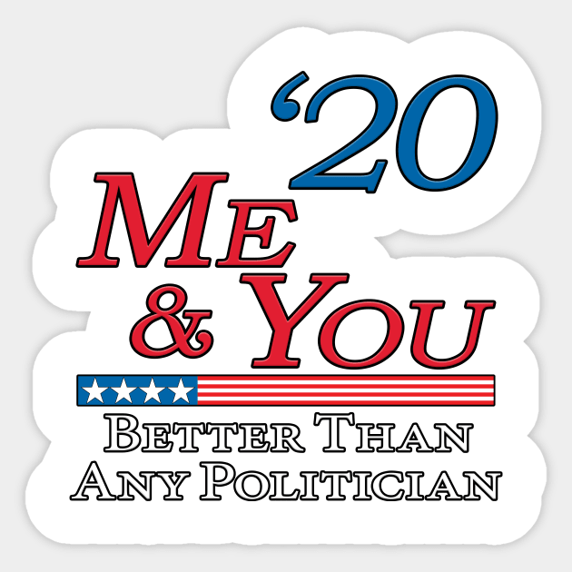 Me & You 2020 Sticker by Shirt4Brains